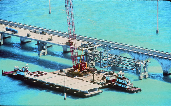 Long Key Bridge, Floride (USA) 1980